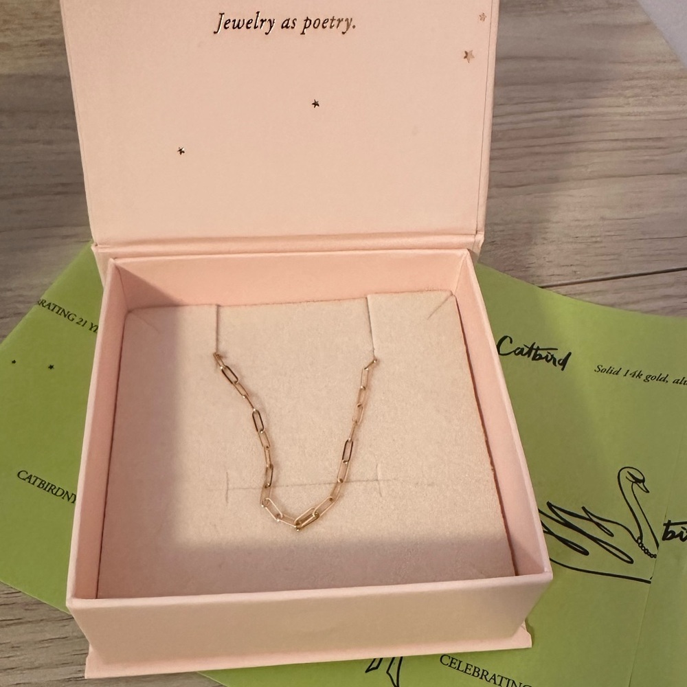 Catbird 1976 choker 14-16.75” 14k - Picture 5 of 9